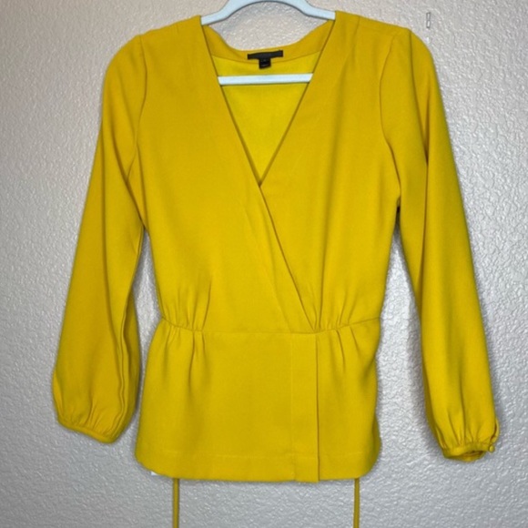 J. Crew Wrap Front Blouse - Picture 5 of 6